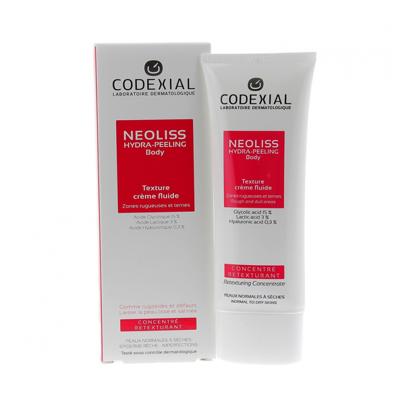 Kem dưỡng thể loại bỏ tế bào chết và ngăn ngừa lão hóa da toàn thân Codexial neoliss hydra peeling body
